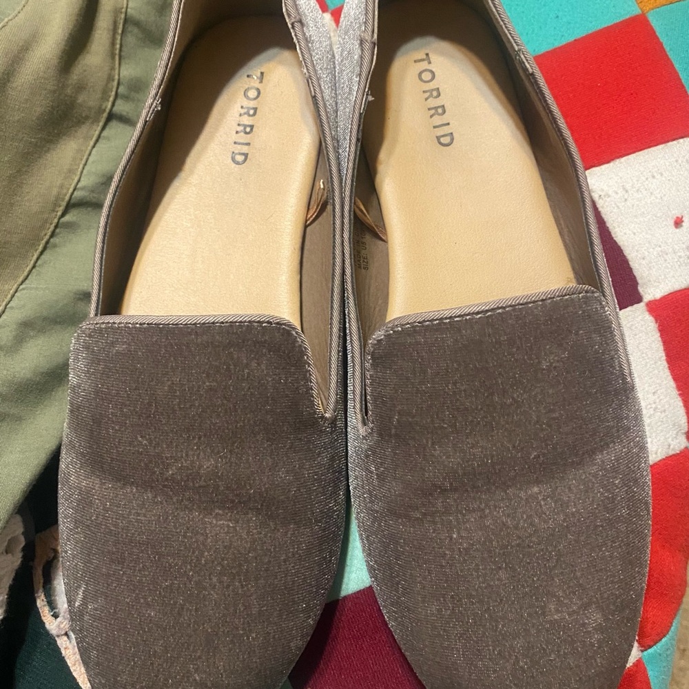 Torrid Taupe Women's Slip-On Loafers